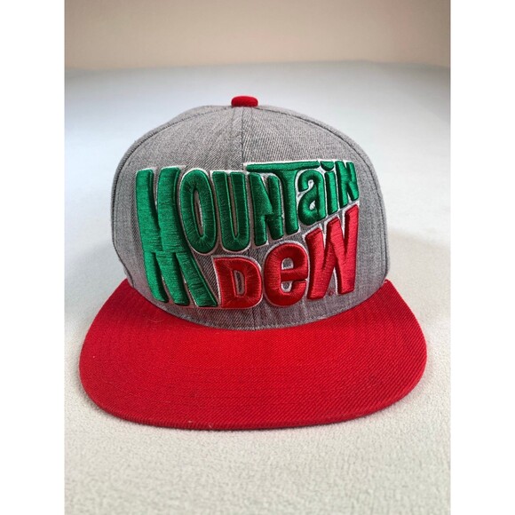 Mountain Dew y2k baseball hat cap adjustable soda - Picture 2 of 7